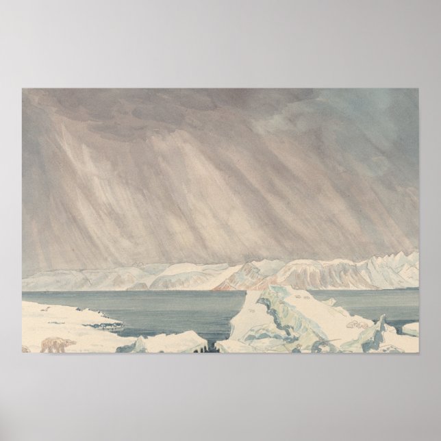 Charles Hamilton Smith - Spitzbergen, Bearing Poster (Vorne)