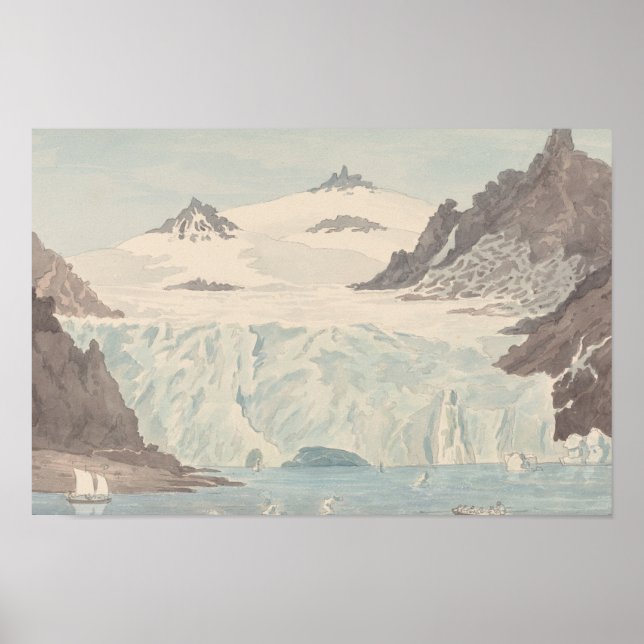Charles Hamilton Smith - View of an Iceberg Poster (Vorne)
