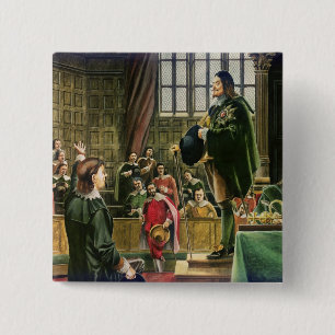 Charles I im Unterhaus Button
