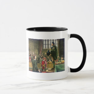 Charles I im Unterhaus Tasse