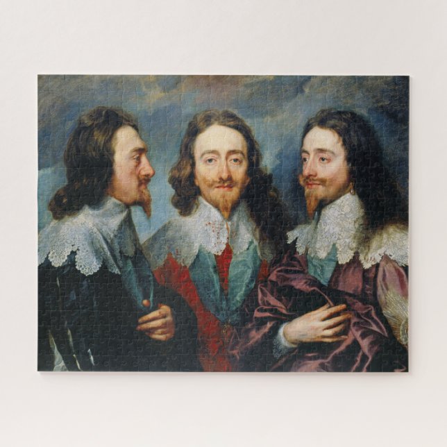 Charles I in Three Positions Anthony van Dyck (Horizontal)