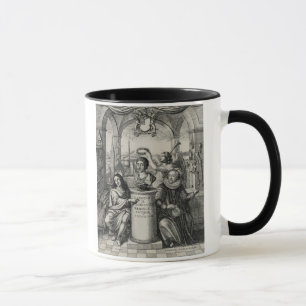 Charles II (1630-85) als Gönner des königlichen Tasse