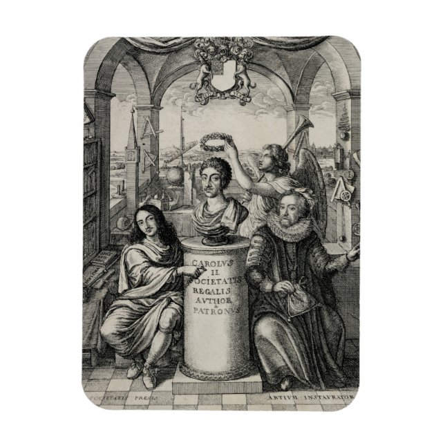 Charles II (1630-85) als Schirmherr der Königliche Magnet (Vertikal)