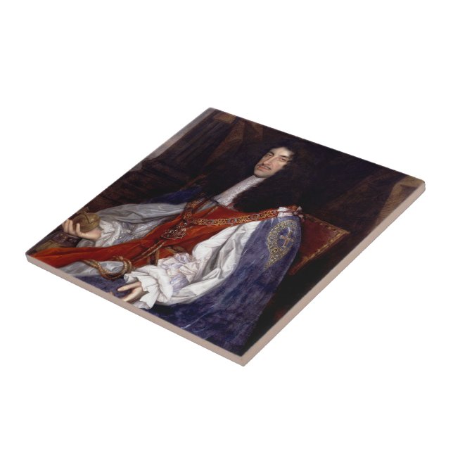 Charles II. von Großbritannien und Irland Fliese (Seite)