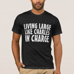 CHARLES IN CHARGE VINTAGE T - SHIRT