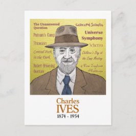 Charles Ives Postkarte