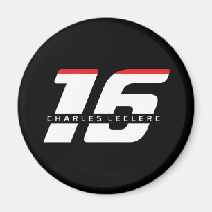 Charles Leclerc Formule Un Numéro 16 Magnet