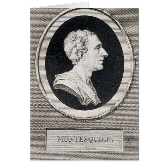 Charles Louis de Secondat, baron de Montesquieu (Devant)