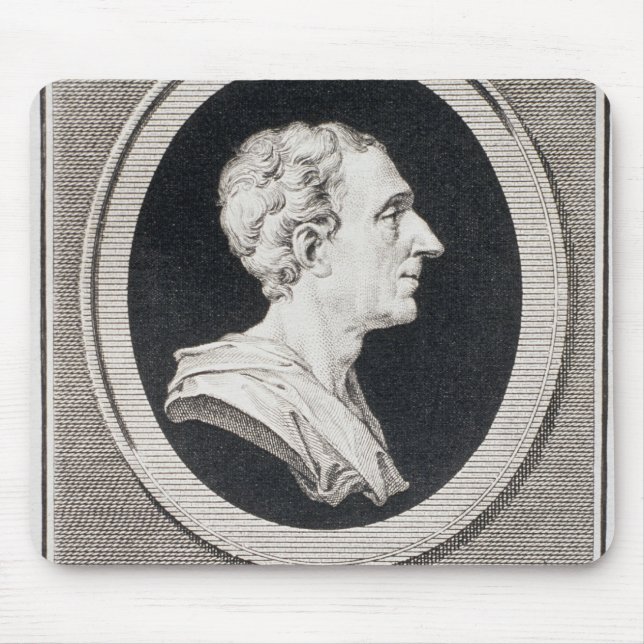 Charles Louis de Secondat, Baron de Montesquieu Mousepad (Vorne)