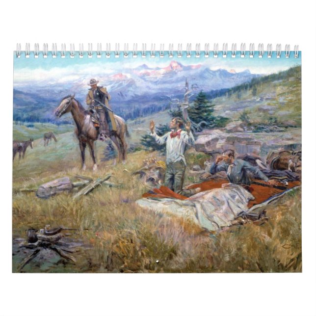 Charles M. Russell Kalender (Titelbild)