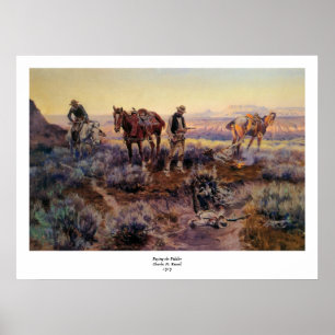 Charles M. Russell zahlt den Fiddler (1919) Poster