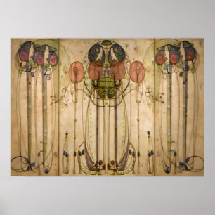 Charles Mackintosh - Das Wassail Poster