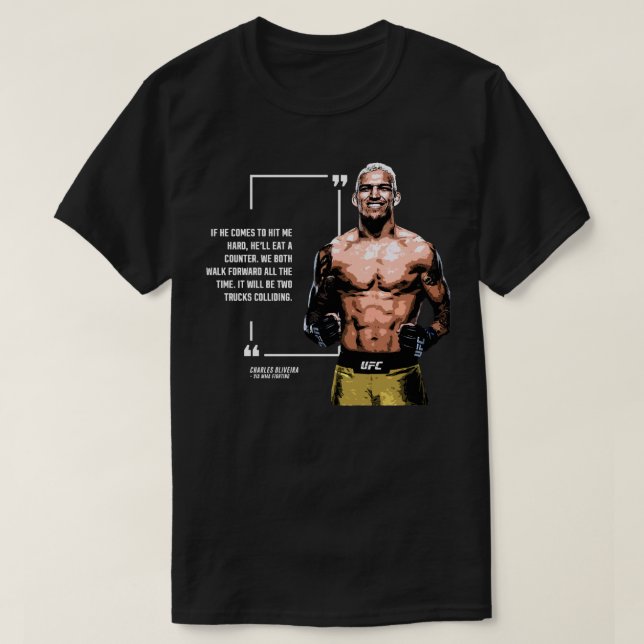 Charles Oliveira Quotes Classic Tshirt Essential T (Design vorne)
