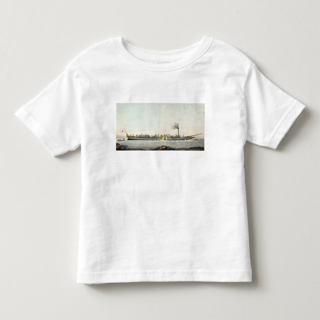 Charles-Philippe, der erste Steamboat Kleinkind T-shirt (Vorderseite)