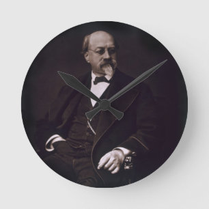 Charles Philippe Robin (1821-85), von 'Galerie Co Runde Wanduhr