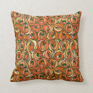 Charles Rennie Mackintosh Blume Design Kissen