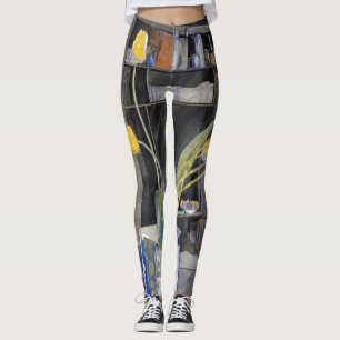 Charles Rennie Mackintosh - Gelbe Tulips Leggings