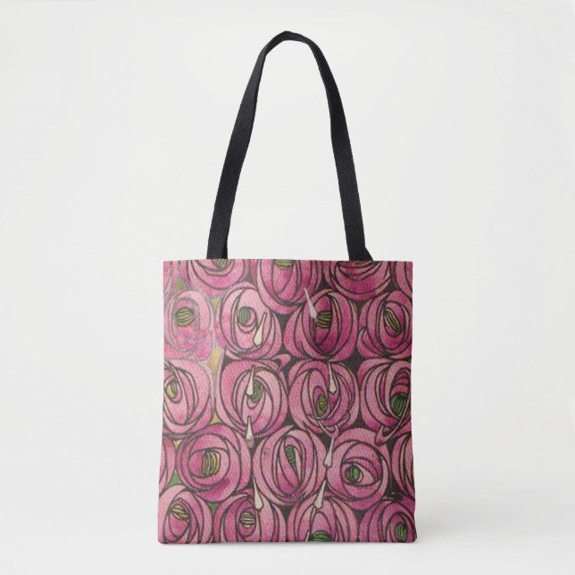 Charles Rennie Mackintosh - Rose Tasche (Vorderseite)