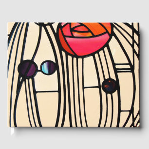 Charles Rennie Mackintosh Stains Glass Gästebuch