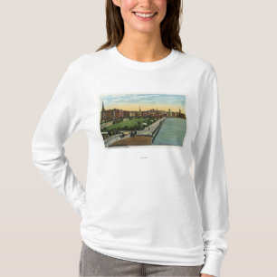 Charles River Becken-und Esplanade-Ansicht T-Shirt