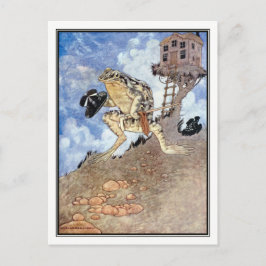 Charles Robinson - Ein Frosch, den er zum Wohnen g Postkarte