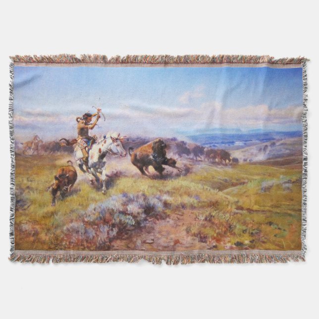 Charles Russell 1 Wurfs-Decke Decke (Vorderseite)