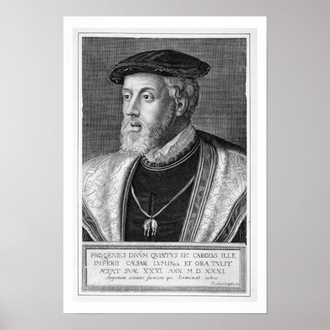 Charles V (1500-58) (Gravieren) Poster (Vorne)