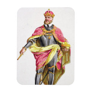 Charles V (1500-58) von 'Receuil DES Estampes, Magnet
