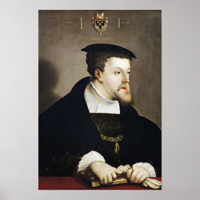 Charles V Holy Roman Kaiser Poster (Vorne)