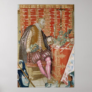 Charles V von 'The Tapestry of Charles Poster