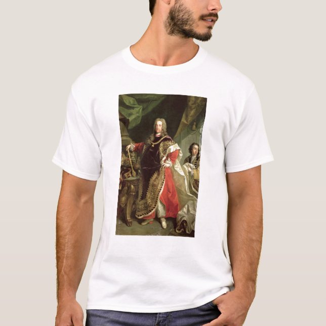 Charles VI, heiliges Tragen des römischen Kaisers T-Shirt (Vorderseite)