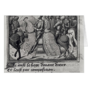 Charles VII et Jeanne d'Arc au siège de