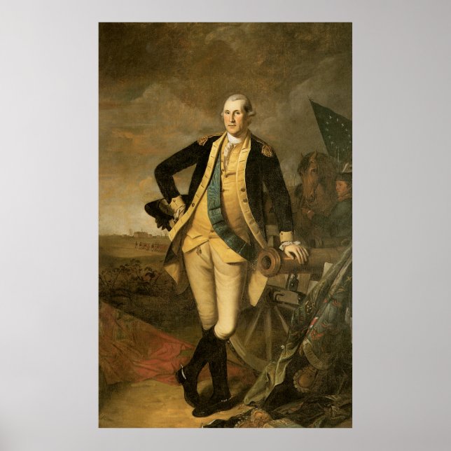 Charles Willson Peale George Washington Poster (Vorne)