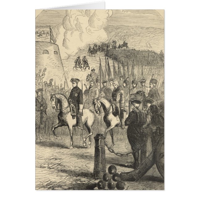 Charles XII de la Suède entrant dans Copenhague (Devant)