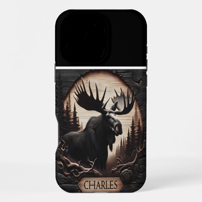 Charles's Moosewood iPhone 16 Pro Max Hülle (Rückseite)