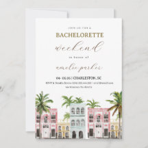 Charleston Bachelorette Einladung & Tour