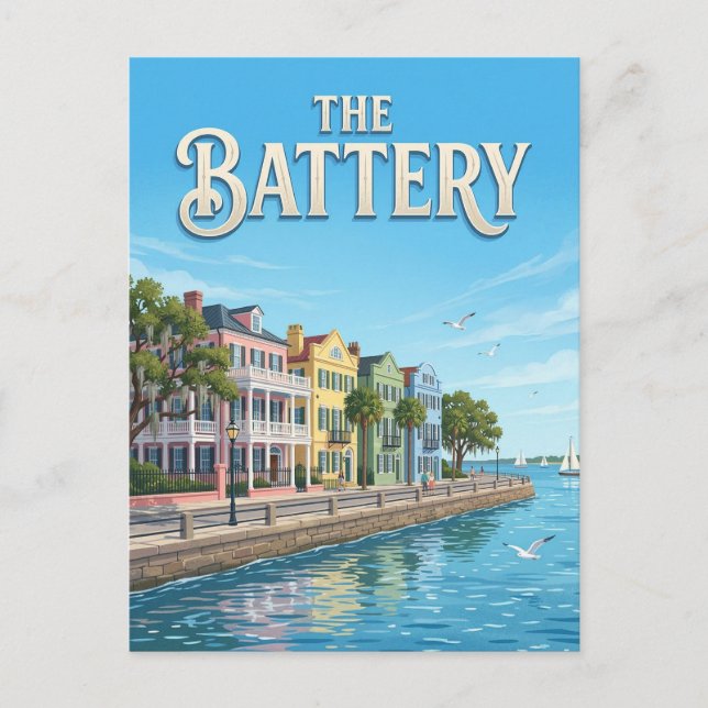 Charleston Battery Postkarte (Vorderseite)