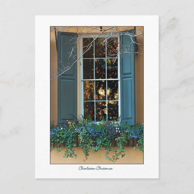 Charleston Christmas Postcard Feiertagspostkarte (Vorderseite)