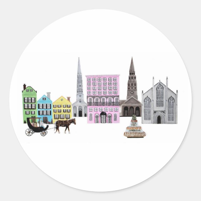 Charleston City Sticker (Vorderseite)