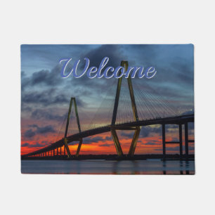 Charleston Fire like Sunset Welcome Doormat Fußmatte