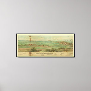 Charleston Harbour South Carolina (1860-1865) Leinwanddruck