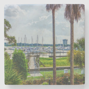 Charleston Harbour Steinuntersetzer
