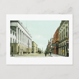 Charleston Hotel und Meeting Street, Charleston, S Postkarte