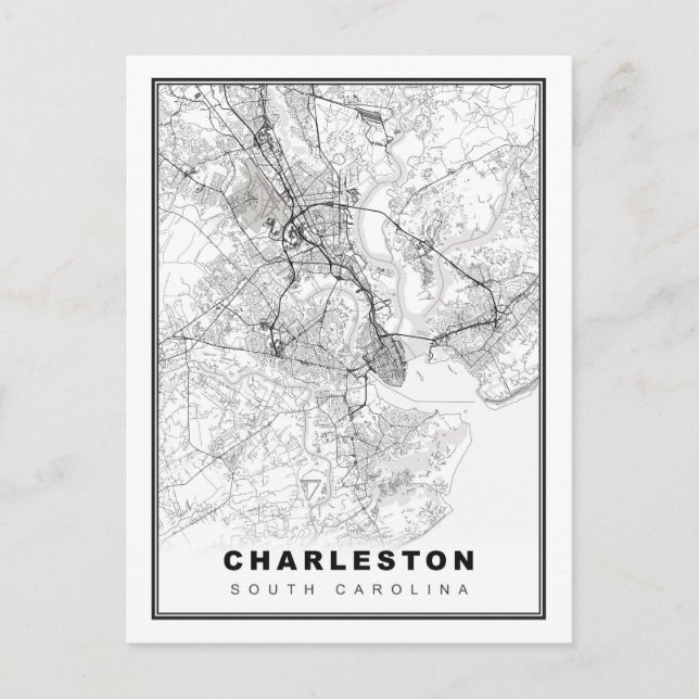 Charleston Karte (Vorderseite)