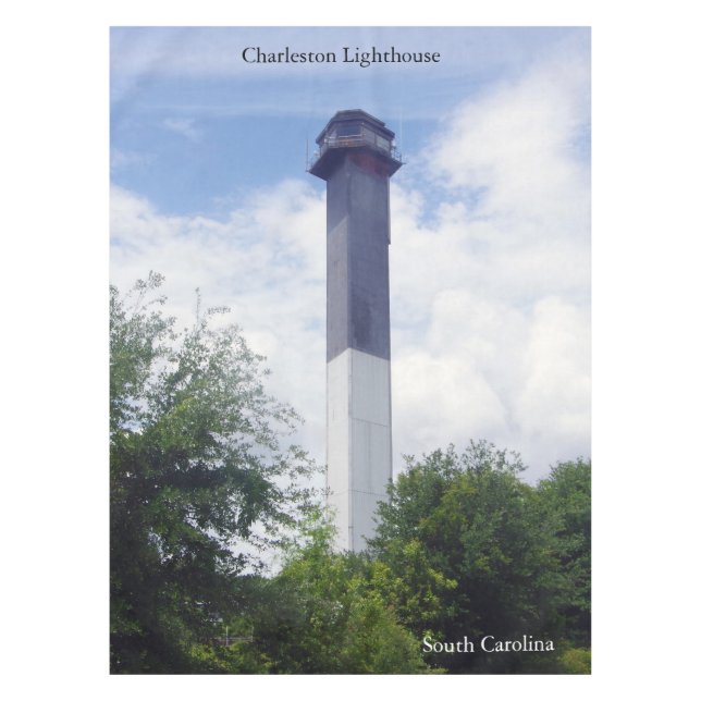 Charleston Lighthouse-Tischdecke Tischdecke (Vorderseite)