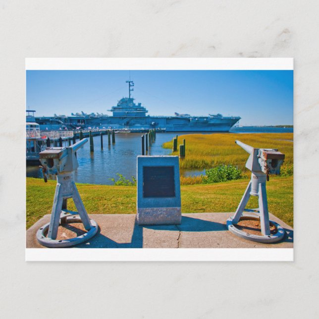 Charleston SC Postkarte (Vorderseite)