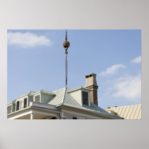 Charleston SC Rooftop Poster