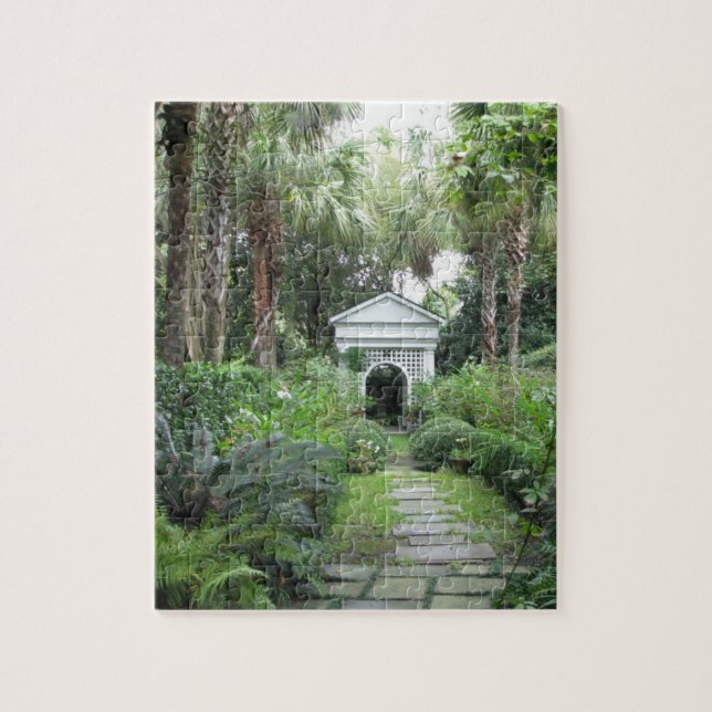 Charleston ScPalmettosgarten-u. Gazebo-Puzzlespiel (Vertikal)