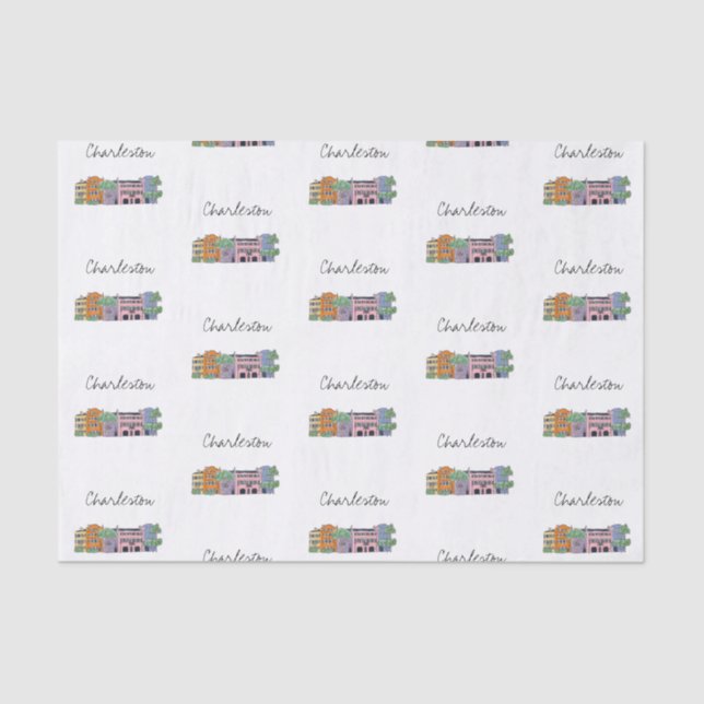 Charleston Seidenpapier (Vorderseite)