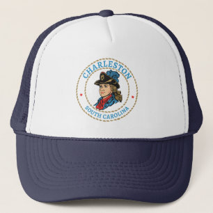 Charleston South Carolina Colonial Truckerkappe